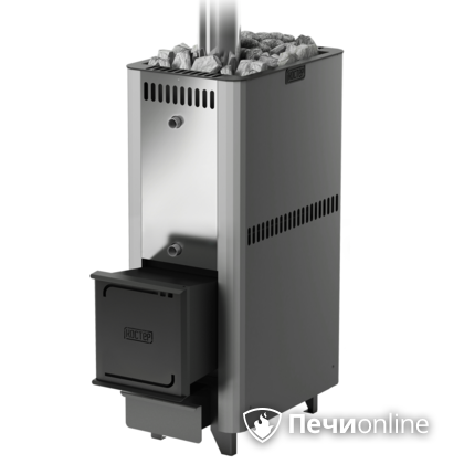 Дровяная банная печь Костёр 21 Регистр с теплообменником в Иванове